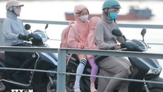 Bắc Bộ và Bắc Trung Bộ trời rét. Ảnh: Minh Quyết/TTXVN