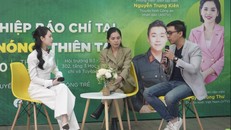 Hai khách mời đã có những chia sẻ bổ ích về những trải nghiệm và kỹ năng tác nghiệp báo chí tại “điểm nóng” thiên tai.