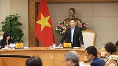 Phó Thủ tướng Hồ Đức Phớc phát biểu chỉ đạo. Ảnh: An Đăng/TTXVN