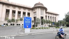 Trụ sở Ngân hàng Nhà nước Việt Nam. Ảnh: Hoàng Hiếu/TTXVN