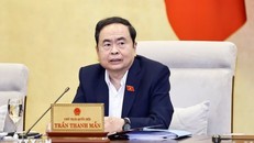 Chủ tịch Quốc hội Trần Thanh Mẫn phát biểu. Ảnh: Doãn Tấn/TTXVN