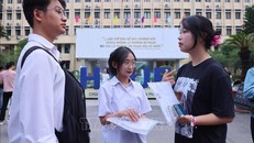 Thí sinh tham dự kỳ thi thi đánh giá năng lực năm 2024 của Trường Đại học Sư phạm Hà Nội. Ảnh tư liệu: Thanh Tùng/TTXVN