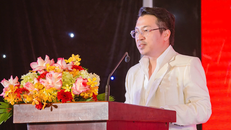 Ông Đào Quốc Việt, Ban Quản trị Cộng đồng Review Bất động sản phát biểu khai mạc VRECC 2025.