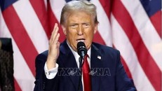 Tổng thống đắc cử Mỹ Donald Trump. Ảnh: REUTERS/TTXVN