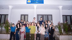 Nhóm sinh viên phát triển dự án bảo tồn sinh thái tại Vườn Quốc gia Cúc Phương.