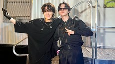 Thành viên Jimin tới cổ vũ j-hope tại Lễ hội âm nhạc Lollapalooza 2022. Ảnh: BTS_official 