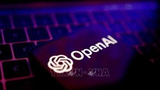 Biểu tượng của OpenAI. Ảnh: REUTERS/TTXVN