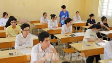 Thí sinh tham dự kỳ thi vào trường chuyên ở Hà Nội. Ảnh: Thanh Tùng/TTXVN