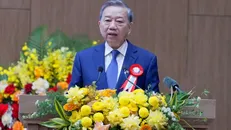 Tổng Bí thư Tô Lâm phát biểu tại đại hội.