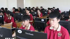 Năm 2024, trường Đại học Vinh mở thêm 3 ngành đào tạo sư phạm phục vụ cho Chương trình Giáo dục phổ thông 2018. Ảnh: Bích Huệ/TTXVN