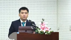 Tiến sỹ Phí Vĩnh Tường, Quyền Viện trưởng Viện Viện Kinh tế và Chính trị thế giới. Ảnh: Anh Tuấn/TTXVN