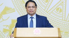 Thủ tướng Phạm Minh Chính chủ trì phiên họp lần thứ hai của Ban Chỉ đạo xây dựng đề án phát triển kinh tế tư nhân. Ảnh: Dương Giang/TTXVN