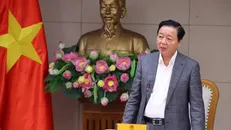 Phó Thủ tướng Trần Hồng Hà chủ trì họp về điều chỉnh Quy hoạch sử dụng đất quốc gia ngày 28/3. Ảnh: Văn Điệp/TTXVN