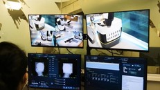 Phòng điều khiển hệ thống robot xạ phẫu CyberKnife S7.