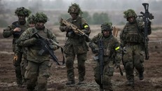 Binh sỹ Đức tham gia tập trận tại Altengrabow ở miền Đông nước này. Ảnh: AFP