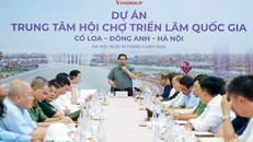 Choáng ngợp trước tốc độ thi công siêu kỷ lục thế giới của Trung tâm Triển lãm Quốc gia