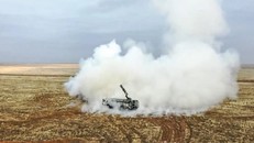 Tên lửa Iskander-K của Nga. Ảnh: AFP