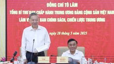 Tổng Bí thư Tô Lâm phát biểu. Ảnh: Thống Nhất