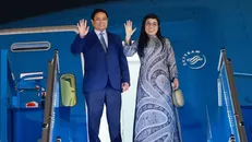 Thủ tướng Phạm Minh Chính và Phu nhân rời Hà Nội sang tham dự Hội nghị Đại dương Liên hợp quốc lần thứ 3 tại Pháp và thăm chính thức Estonia, Thụy Điển. Ảnh: Dương Giang