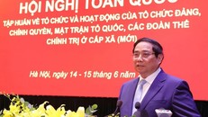 Thủ tướng Phạm Minh Chính phát biểu chỉ đạo Hội nghị. Ảnh: Văn Điệp