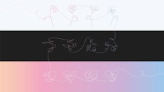 Bộ ba trilogy album "Love Yourself" của BTS.
