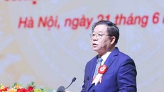 Đồng chí Nguyễn Trọng Nghĩa, Ủy viên Bộ Chính trị, Bí thư Trung ương Đảng, Trưởng Ban Tuyên giáo và Dân vận Trung ương đọc diễn văn Lễ kỷ niệm. Ảnh: Phương Hoa