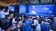 Quang cảnh Lễ Bế mạc Hội báo toàn quốc 2025.