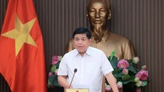 Phó Thủ tướng Nguyễn Chí Dũng phát biểu. Ảnh: An Đăng