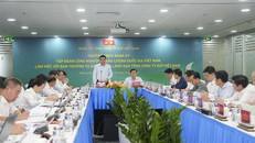 Toàn cảnh buổi làm việc.