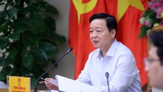 Phó Thủ tướng Trần Hồng Hà phát biểu chỉ đạo cuộc họp. Ảnh: Văn Điệp