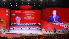 Tổng Bí thư Tô Lâm đọc diễn văn. Ảnh: Phạm Kiên