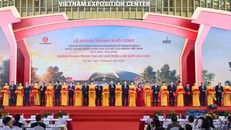 Trung tâm Hội chợ Triển lãm Quốc gia vừa khánh thành ngày 19/8, là minh chứng cho uy tín và năng lực triển khai của Vingroup.