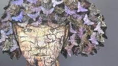 Tác phẩm "Hiệu ứng cánh bướm 2" của họa sĩ Vichit Nongnua