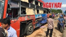 Hiện trường vụ tai nạn ngày 31/3/2019. Ảnh: CTV