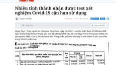 Bộ Y tế chỉ đạo thu hồi sinh phẩm hết hạn sau khi nhận được phản ánh của Ngày Nay.