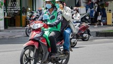 Xe 2 bánh sử dụng ứng dụng công nghệ được phép hoạt động, (Ảnh minh họa)