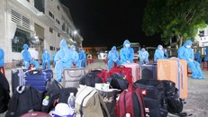 Hai chuyến xe đầu tiên đưa người dân Quảng Nam về từ TP.Hồ Chí Minh