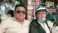 Tác giả và anh Hai Cù Nèo Lê Văn Nghĩa