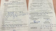 Biên bản xử phạt của UBND P.3, Gò Vấp.