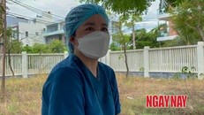 Nữ nhân viên y tế Loan.