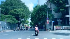 Trung tâm TP.HCM những ngày thực hiện giãn cách xã hội. 