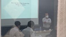 Hội đồng khoa học Sở Y tế họp về vụ việc.