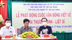 Phát động cuộc thi viết về Thương binh, Liệt sĩ