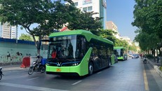 Vinbus khai trương tuyến buýt điện tại TP.HCM