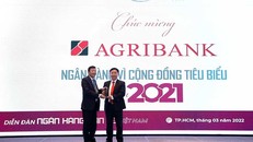 Agribank vinh dự nhận hai giải thưởng Ngân hàng Việt Nam tiêu biểu 2021