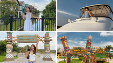 Check in Hồ Tràm độc – lạ theo cách của Hà Trúc và Cao Thiên Trang