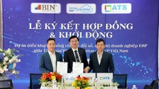 Tập đoàn BIN Corporation, Công ty SAP Việt Nam và Công ty ATS Việt Nam vừa ký kết hợp tác chuyển đổi số toàn diện.