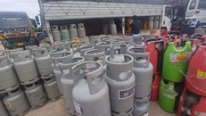 Hơn 1.100 bình gas các loại bị thu giữ