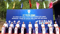 Lễ phát động thi công công trình đường dây 500KV Monsoon – Thạnh Mỹ.