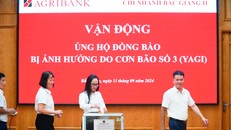 Agribank chung sức cùng các địa phương và người dân khắc phục hậu quả của cơn bão số 3